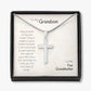 To My Grandson - Linger In Your Heart Forever - Necklace