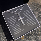 TO MY MAN ALL MY LASTS CROSS NECKLACE GIFT SET