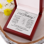 21ST BIRTHDAY RAIN ALLURING NECKLACE GIFT SET