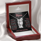 TO MY BEAUTIFUL MOM LITTLE GIRL ALLURING BEAUTY NECKLACE GIFT SET