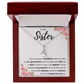 TO MY SISTER LOVE YOU SO ALLURING NECKLACE GIFT SET