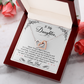 TO MY DAUGHTER BREATHING INTERLOCKING NECKLACE GIFT SET