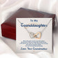 To My Granddaughter - The World To Me - Necklace