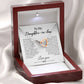 Daughter-in-Law, We Both Love the Same Man, Interlocking Hearts Necklace