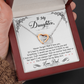 TO MY DAUGHTER BREATHING INTERLOCKING NECKLACE GIFT SET