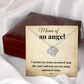 MAMA OF AN ANGEL LOVE KNOT NECKLACE GIFT SET