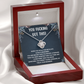 ENCOURAGEMENT BRAVER LOVE KNOT NECKLACE GIFT SET