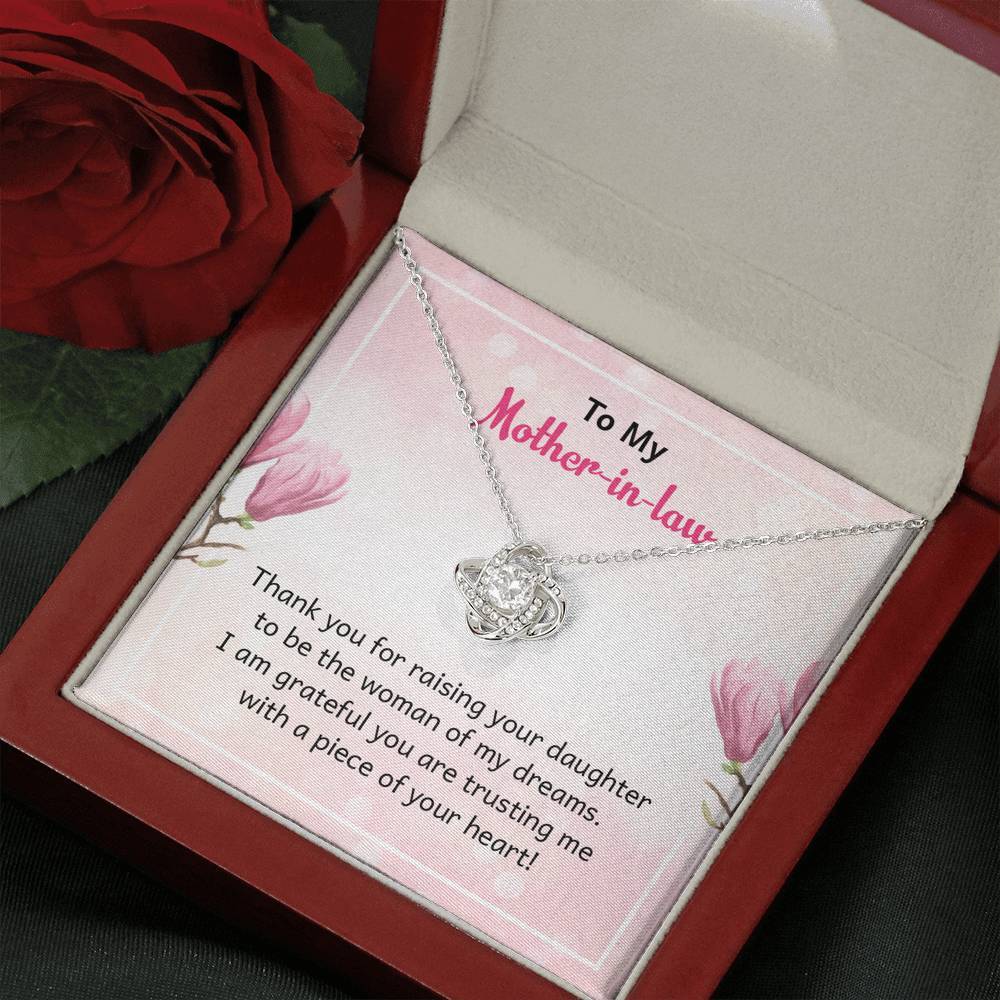 To My Mother-in-law - A Piece of Your Heart - Necklace