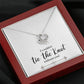 Bridesmaid, I Couldn't Tie the Knot Without You, Love Knot Necklace