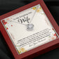 Wife, I Know I Don't Say It, Love Knot Necklace, 4