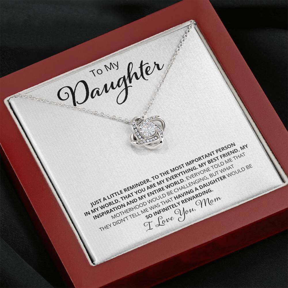 To My Daughter - Just A Little Reminder