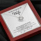 Wife, Day By Day, Love Knot Necklace