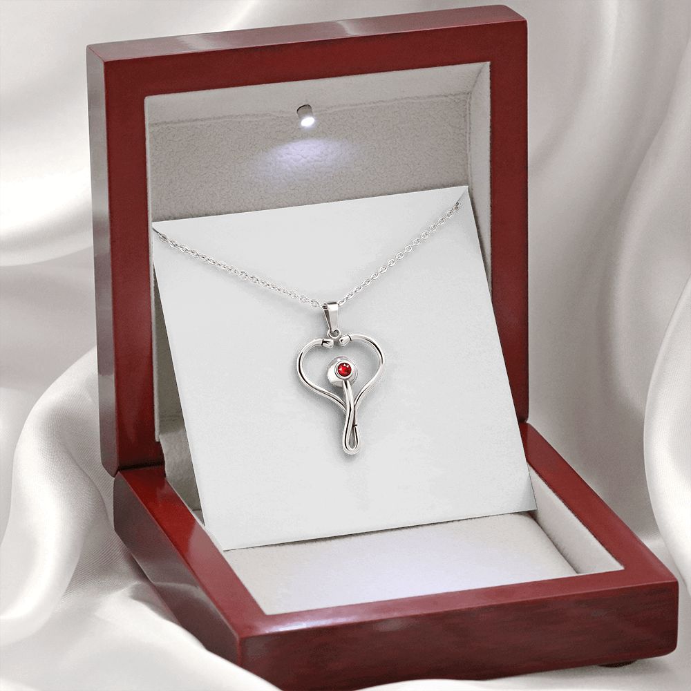 STETHOSCOPE NECKLACE