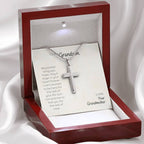 To My Grandson - Linger In Your Heart Forever - Necklace