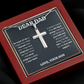 TO MY DAD OUTGROWN CROSS NECKLACE GIFT SET
