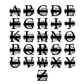 Metal Wall Art, Personalized, Monogram Family Name